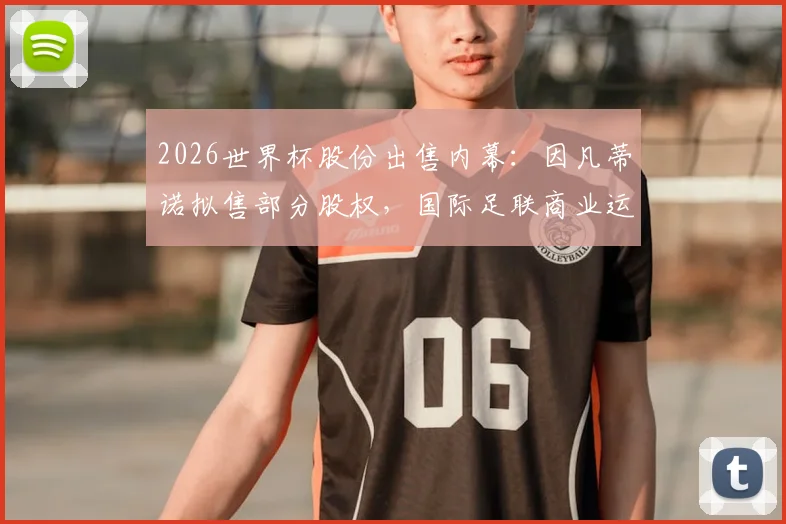 2026世界杯股份出售内幕:因凡蒂诺拟售部分股权,国际足联商业运作或迎巨变